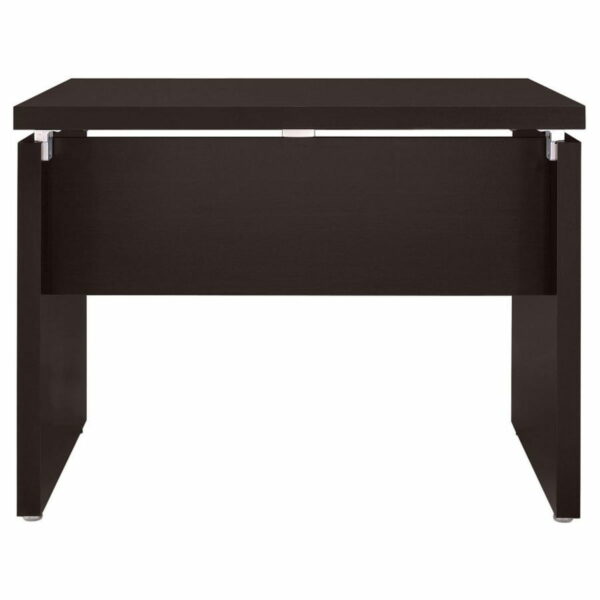 Skylar - L-Shape Desk With Mobile File Cabinet - Cappuccino - Image 9