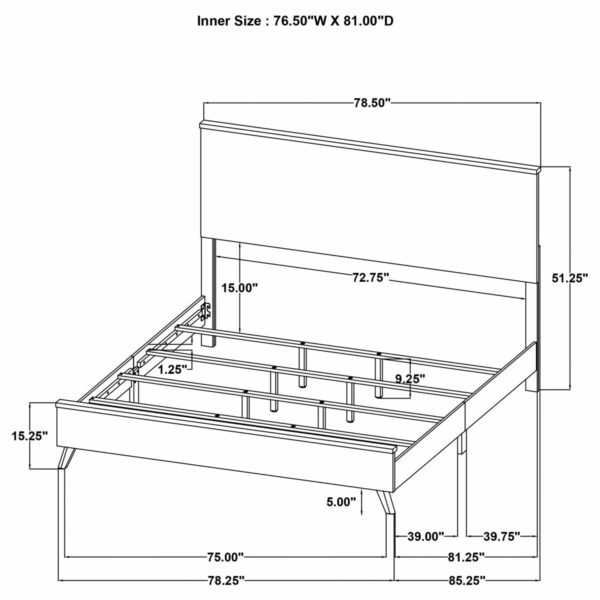 Kaywood - Panel Bed - Image 9