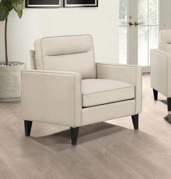 Jonah - Upholstered Track Arm Accent Chair - Image 2