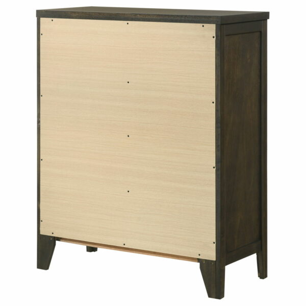 Wilkes - 5-Drawer Chest Of Drawers - Dark Cocoa - Image 3