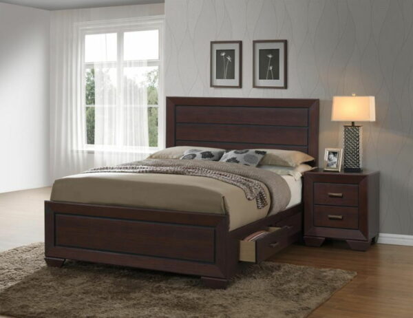 Kauffman - Wood Storage Panel Bed - Image 8
