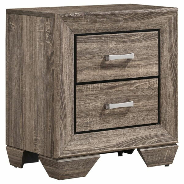 Kauffman - Transitional High Headboard Panel Bed Bedroom Set - Image 71