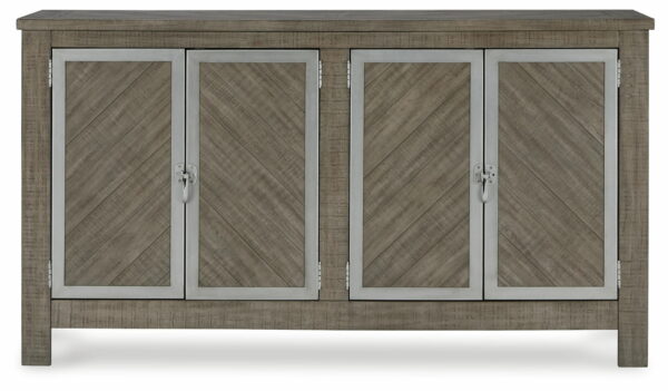 Krystanza - Weathered Gray - Dining Room Server - Image 5