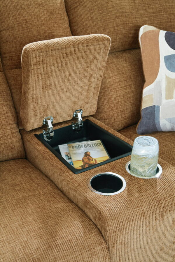 Kanlow - Dbl Reclining Loveseat With Console - Image 12