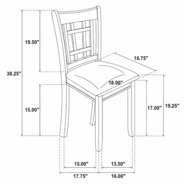 Lavon - 5-Piece Oval Extension Leaf Dining Set - Image 10