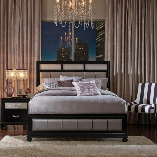 Barzini - Wood Panel Bed - Image 7