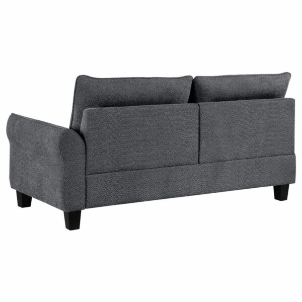 Caspian - Upholstered Curved Arm Chaise Sectional Sofa - Image 25