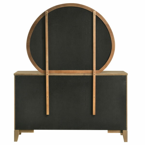 Granada - 8-Drawer Dresser And Mirror - Natural Pine - Image 8