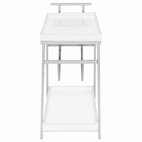 Kinney - 1-Drawer Engineered Wood Bar Cart - Image 3