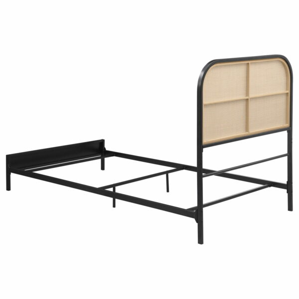 Amherst - Radio Weave Rattan Metal Bed - Image 6