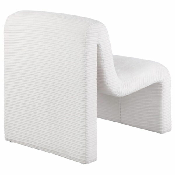 Drayton - Upholstered Curved Armless Accent Chair - Image 7