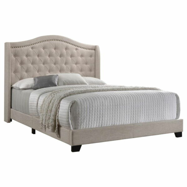 Sonoma - Upholstered Wingback Bed - Image 9