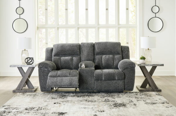 Frohn - Dbl Reclining Loveseat With Console - Image 20