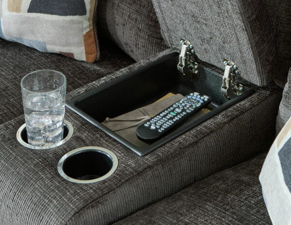 Kanlow - Dbl Reclining Loveseat With Console - Image 8