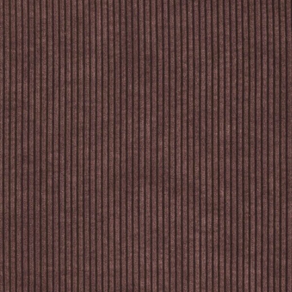 Elizabeth - Corduroy Upholstered Ottoman - Wine Red - Image 6