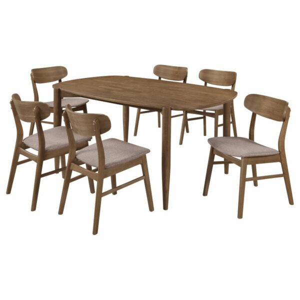 Dortch - Oval Solid Wood Dining Set - Image 15