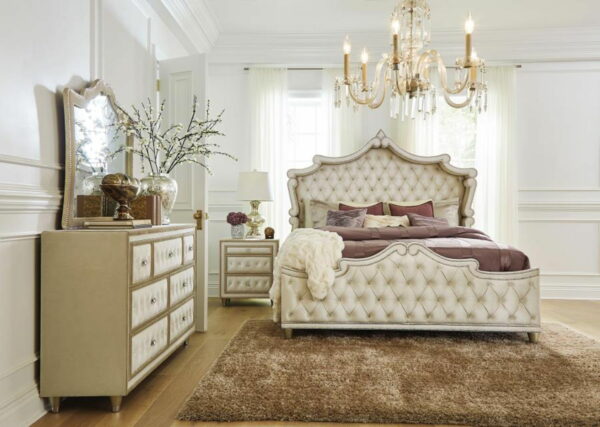 Antonella - 7-Drawer Upholstered Dresser - Image 2