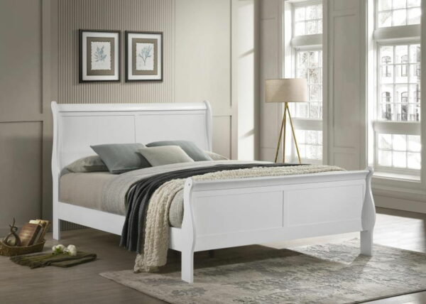Louis Philippe - Sleigh Panel Bed - Image 8