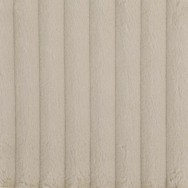 Ellorie - Upholstered Channel Back Curved Loveseat - Beige - Image 6