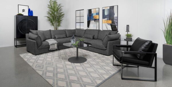 Sasha - Upholstered Modular Sectional - Image 11
