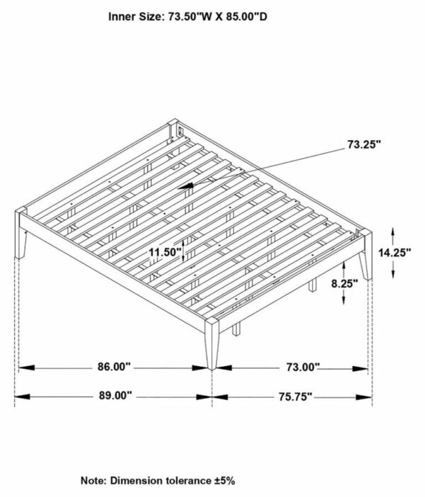 Hounslow - Universal Platform Bed - Image 73