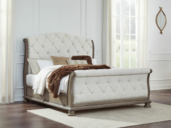Ardenfield - Upholstered Sleigh Bed - Image 3