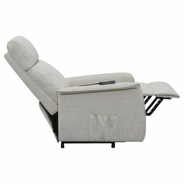 Herrera - Upholstered Power Lift Massage Chair - Image 3