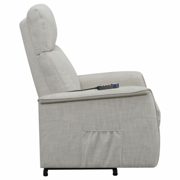 Herrera - Upholstered Power Lift Massage Chair - Image 2