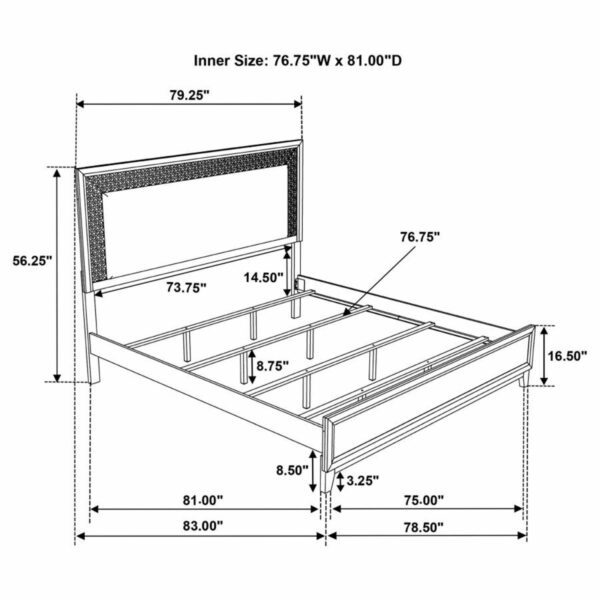 Valencia - Wood Panel Bed - Image 12