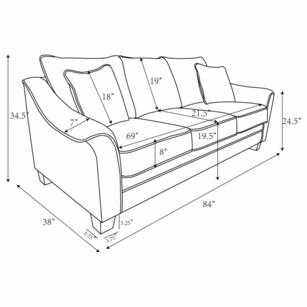 Tomkins - Boucle Upholstered Sofa Set - Image 15