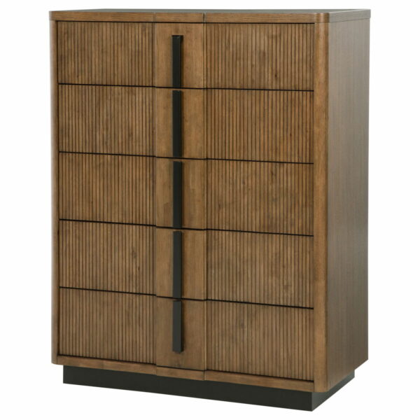 Terrace - 5-Drawer Chest Of Drawers - Ash Brown - Image 6