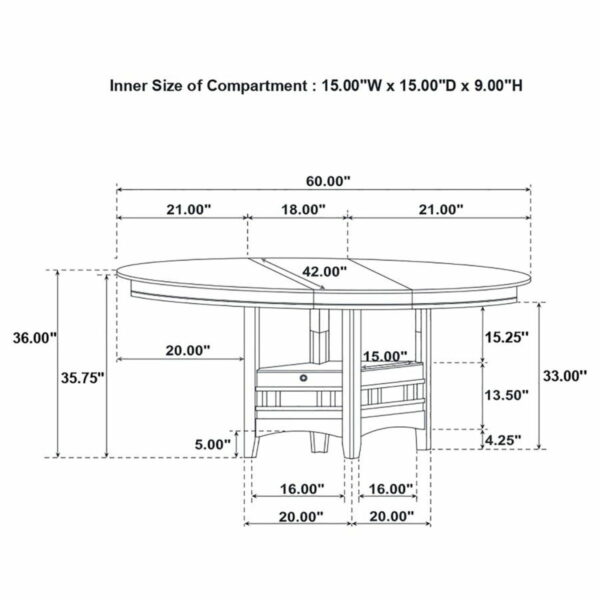 Lavon - Oval Counter Height Dining Set - Image 7