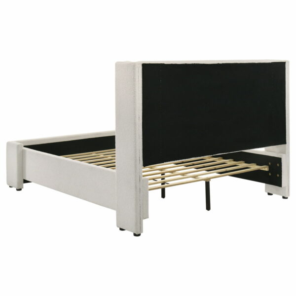 Alamosa - Boucle Upholstered Wingback Bed - Image 10