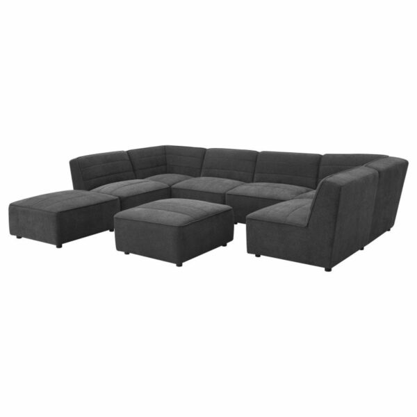 Sunny - Square Upholstered Ottoman - Image 2