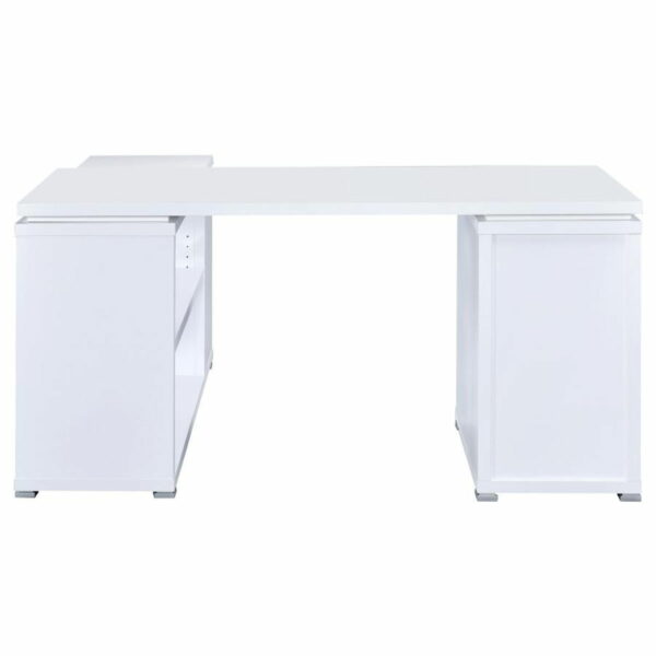 Yvette - 3-Drawer L-Shape Computer Desk - Image 35