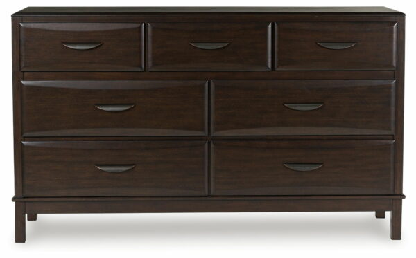 Vanmore - Dark Brown - Dresser - Image 5