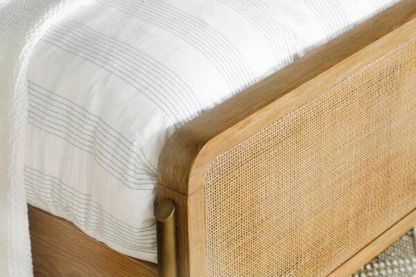 Arini - Rattan Panel Bed - Image 6