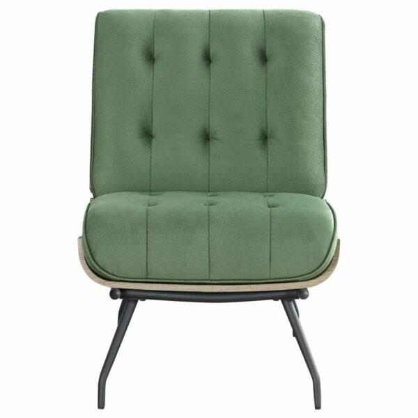 Aloma - Upholstered Tufted Armless Accent Chair - Image 19