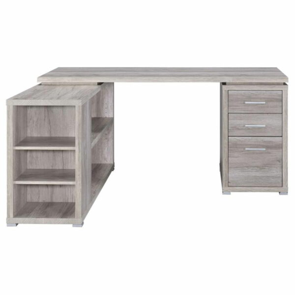 Yvette - 3-Drawer L-Shape Computer Desk - Image 11