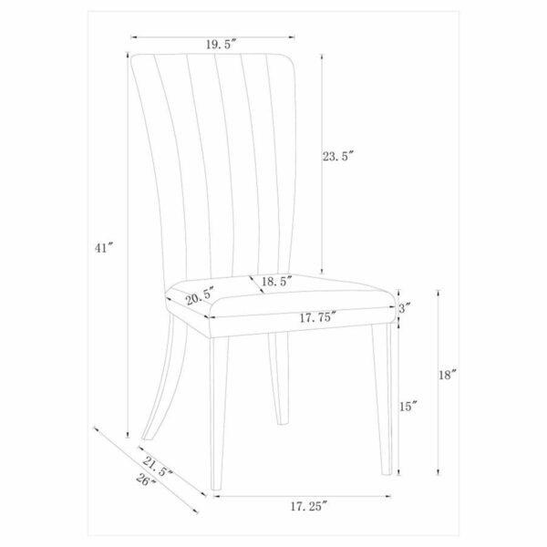 Beaufort - Rectangular Dining Set - Image 20