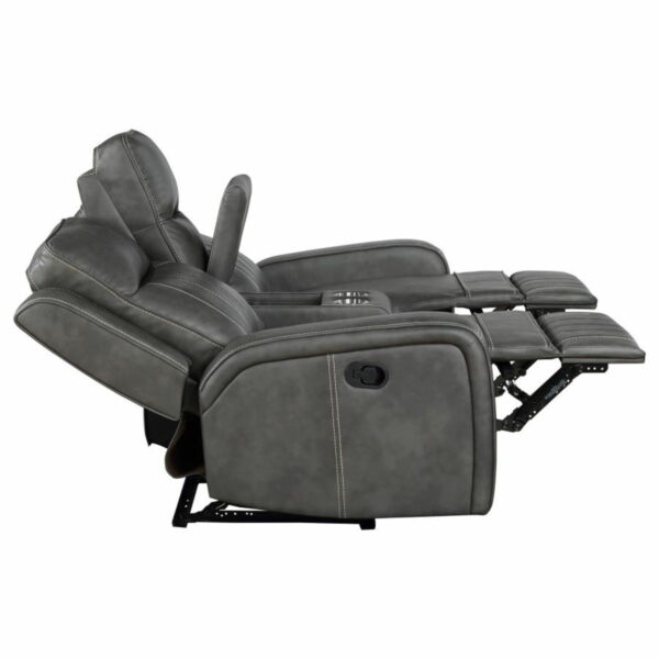 Raelynn - Upholstered Reclining Sofa Set - Image 20