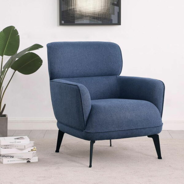 Andrea - Upholstered Crecent Arm Accent Chair - Image 21