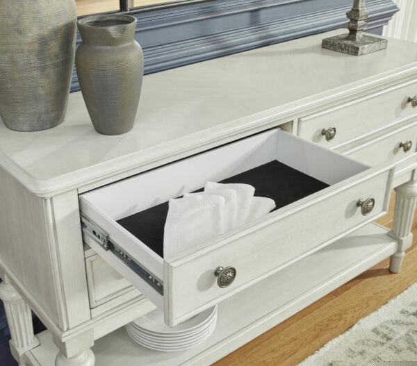 Montelaine - Antique White - Dining Room Server - Image 8