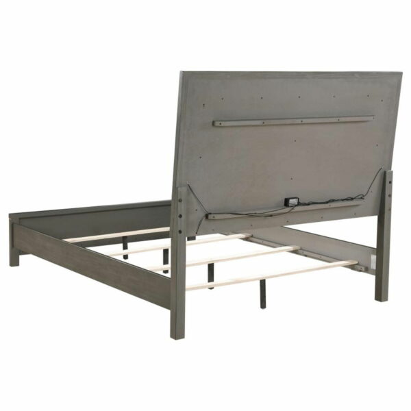 Kieran - Wood LED Panel Bed - Image 18
