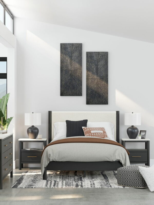 Cadmori - Upholstered Panel Bed - Image 26