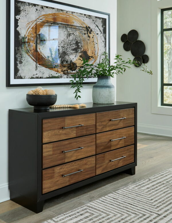 Kraeburn - Brown / Black - Dresser - Image 3