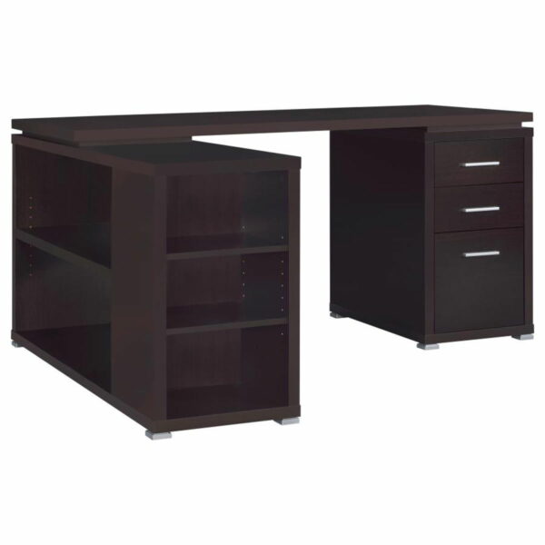 Yvette - 3-Drawer L-Shape Computer Desk - Image 2