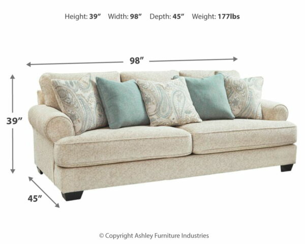 Monaghan - Sandstone - Sofa - Image 4