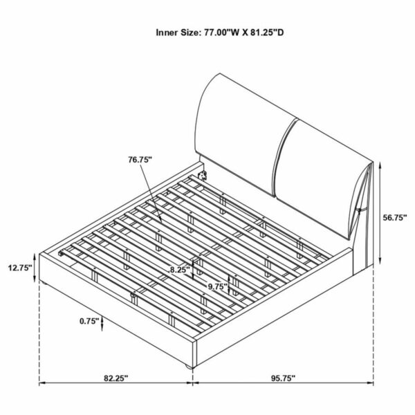 Laurel - Upholstered Panel Bed - Image 13