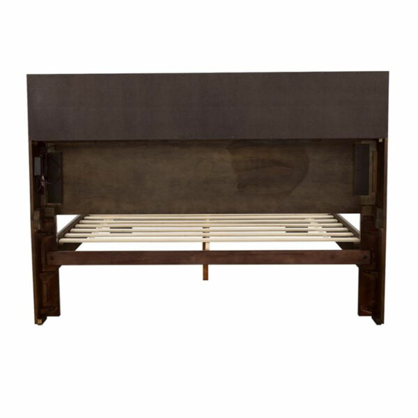 Jessica - LED Storage Bookcase Bed - Image 11